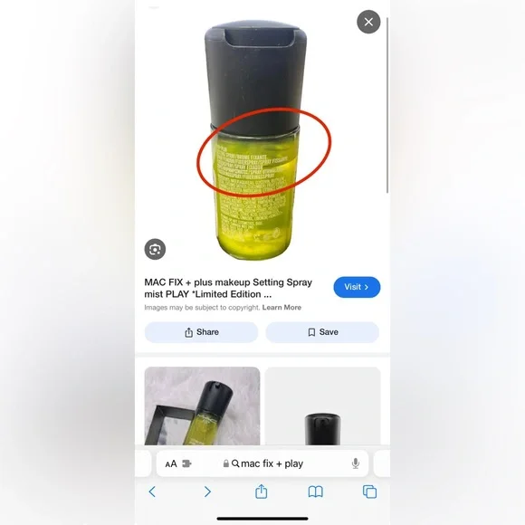 MAC COSMETICS Fix + Setting Spray - Play - Picture 2 of 3